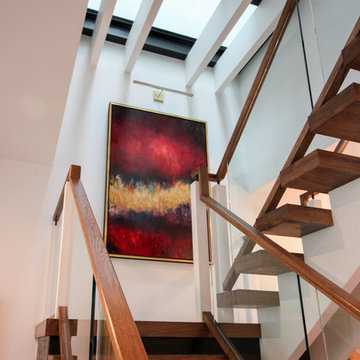 Project #68 | Ultra-Modern Staircase with Glass Landings