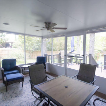 Screen Room Deck and Shed