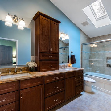 Reston Transitional Master Bathroom