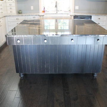 Rustic Two Tone Kitchen