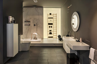 Inspiration for a contemporary bathroom.