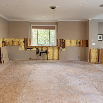 Before: Main Floor Opened Up During Demolition - Kirkland