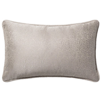Linum Home Textiles Pixel Decorative Pillow Cover, Light Gray, Lumbar