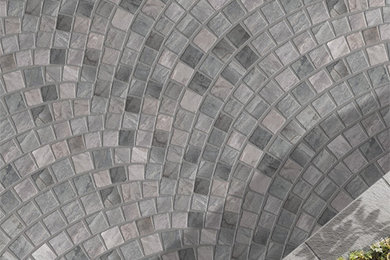 Decorazione ambienti con mosaici effetto pietra