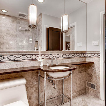 Drama and Distinction in a Master Bath