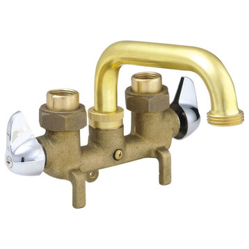 Banner Faucets Rough Brass Laundry Faucet, 3-3/8" C.c. Top Supply