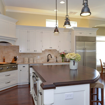 Overall view of new kitchen