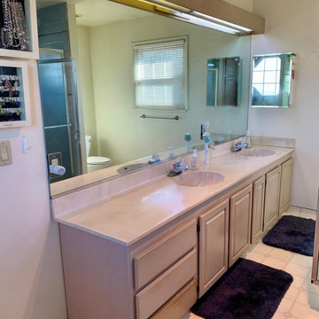 two bathrooms remodel