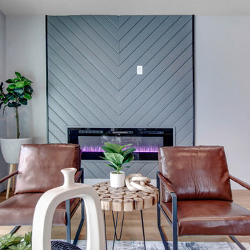 Modern Kitchen & Living Room Remodel by Priority Remodeling in Sherman Oaks, CA