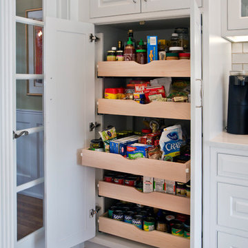 White inset kitchen