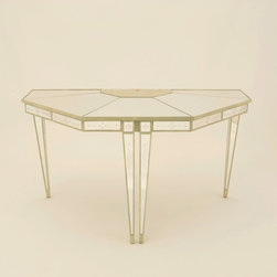 Lewiston Mirrored Console - Art | Harrison Collection - Side Tables And End Tables