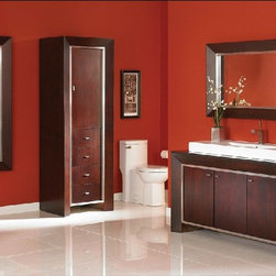 Customize Solid Wood Bathroom Vanity- - Products