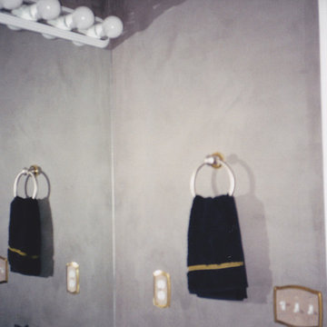 Venetian Plaster walls Ensuite