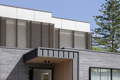 Contemporary exterior in Sydney.