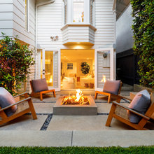 Fire Pit and Pool Idea
