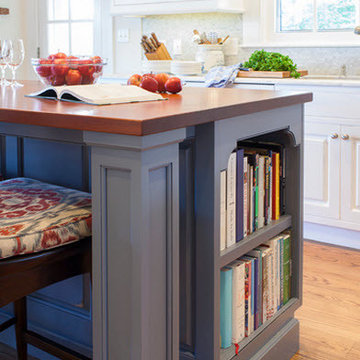 Kitchen Cookbook Storage Solutions