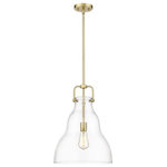Innovations Lighting - Innovations Lighting 494-1S-SG-G592-14 Haverhill, 1 Light Pendant Industrial - Innovations Lighting Haverhill 1 Light 14 inch BruHaverhill 1 Light Pe Satin GoldUL: Suitable for damp locations Energy Star Qualified: n/a ADA Certified: n/a  *Number of Lights: 1-*Wattage:100w Incandescent bulb(s) *Bulb Included:No *Bulb Type:Incandescent *Finish Type:Satin Gold