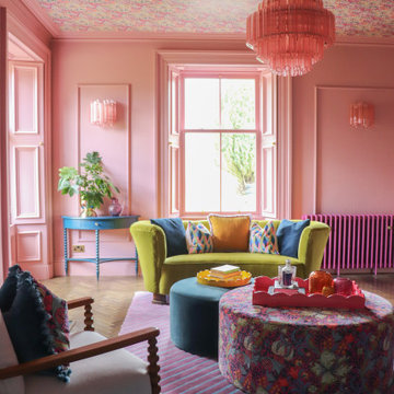 Perthshire farm house - family room