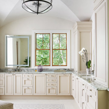 Fine Grain European Plaster Walls in Hill Country Home