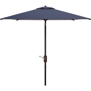 Natural Tone Teak Wood Umbrella 2 Inch Shaft Contemporary Outdoor Umbrellas By Chic Teak