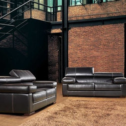 DIV-381 Leather living room set by Nicoletti - Products