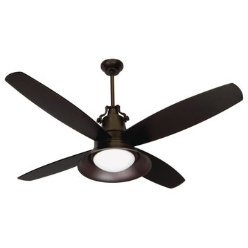 Craftmade 52" Union Ceiling Fan, Oiled Bronze Gilded