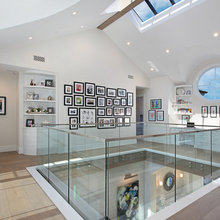upstairs balcony