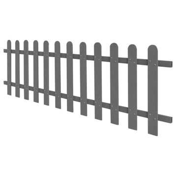 vidaxL Picket Fence WPC 78.7"x23.6"