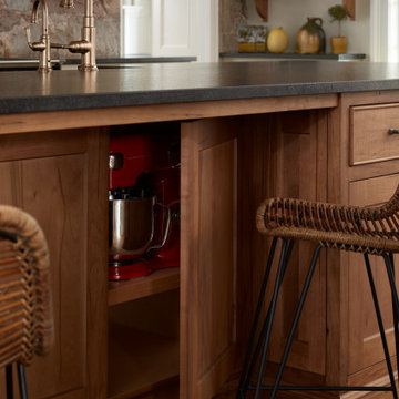 Traditional Farmhouse Custom Kitchen Island