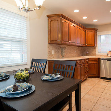 Staged Three Bedroom Home in Glen Ellyn