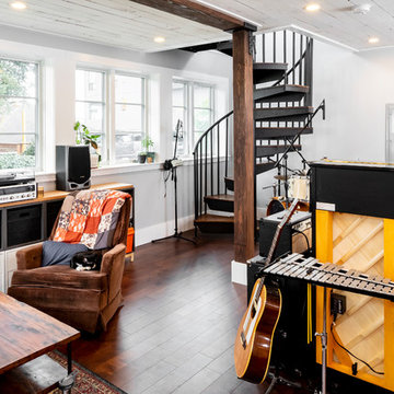 Lake Washington Carriage House Basement Remodel