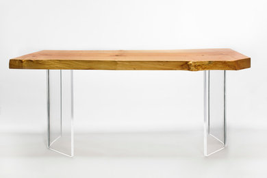 Shima Desk - Natural Edge Wood Desk