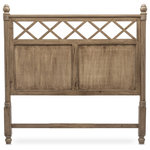 Sea Winds - Malibu Queen Headboard - The Malibu collection creates your tropical retreat resembling your favorite island resort. The beautiful frappe finish is designed to show its natural wood grain and is complemented by rich natural wood tones to give a feeling of warmth and relaxation.