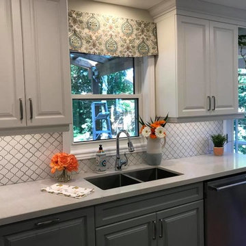 Tiny Kitchen Creative Design, Beautiful and Bright
