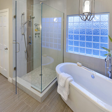 Transitional Master Bath