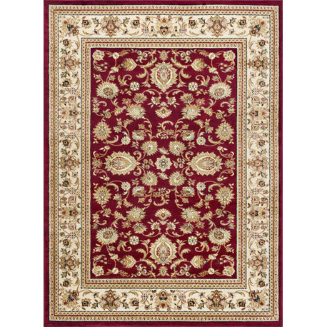 Gabrielle Traditional Oriental Red Rectangle Area Rug, 8'x10'