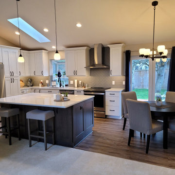 After -kitchen and dining open concept- Covington 2021