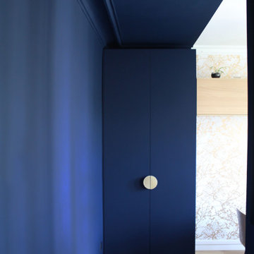 Épinettes, aménagement et décoration d'un duplex, Paris XVIIe