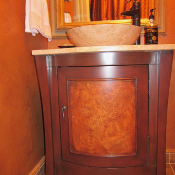 Tuscan Powder Room