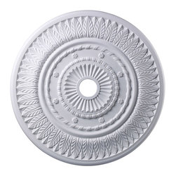 Corinna Medallion 33 Inch In White Finish - Products