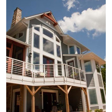 Mission Ridge custom home overlooking Shenandoah River