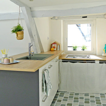 Studio Tipi - Rénovation complète d'un studio atypique
