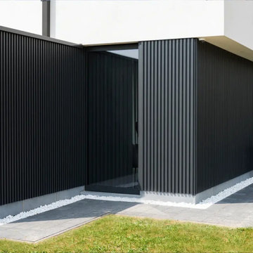 Charcoal Outdoor Wall Panel - LineaPanel