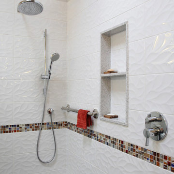 Bathroom: Textured Shower Tile