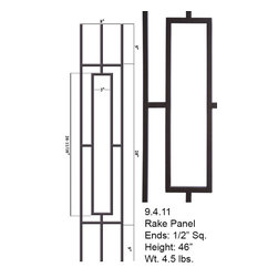Craftsman Style Wrought Iron Balusters - Products