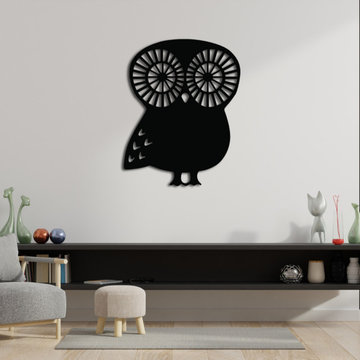 Owl wall hanging