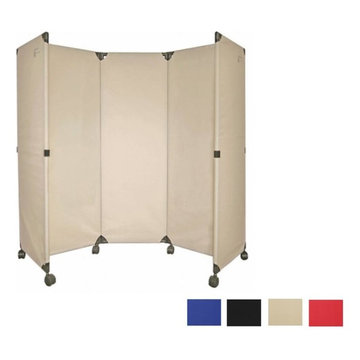 Portable Room Partition Divider on Wheels MP6