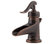 Seville Drop-In Copper Sink Kit With Pfister 4" Centerset Bronze Faucet & Drain