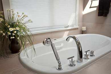 Inspiration for a contemporary bathroom remodel in Vancouver