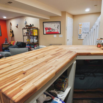 Southwestern Hosting Basement Bar